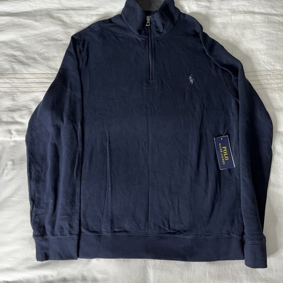 NEW Polo Ralph Lauren Men's Cotton JacketNavy BlueLarge size